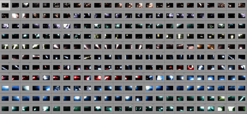 Taydoo Lightning XXL Overlay-Pack - 4094 Bokehs, Flares & Lightleaks - collage-1